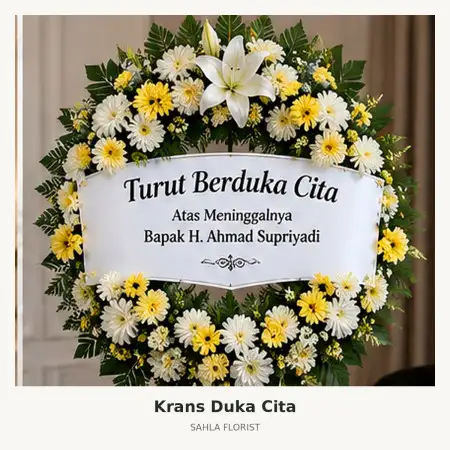 Krans Bunga Duka Gandaria